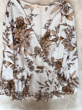 Meraki Floral (L) long sleeve top